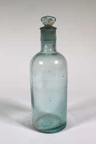 Container - BOTTLES COLLECTION: GREEN GLASS BOTTLE