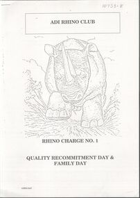 Newsletter - Australian Defence Industries (ADI) - Rhino Club Information Pack