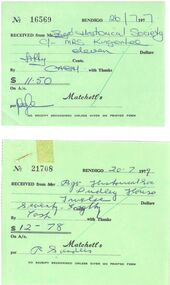 Administrative record - Assorted Invoices