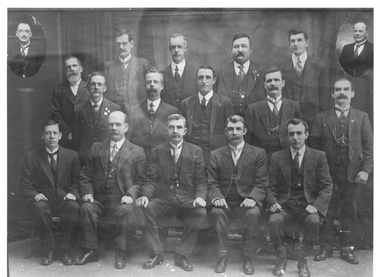 Photograph - Photograph Board of Directors EUFS 1916, EUFS Flashback 1916