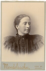 Photograph - Mary Hannah Abbott, 1895