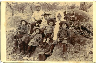 Photograph - Abbott family group, 1895