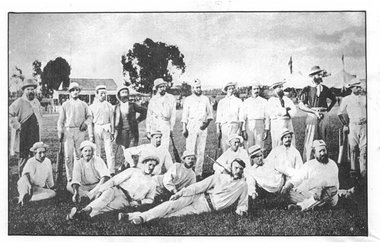 Photograph - Bucc's V Grace's Cricket Team