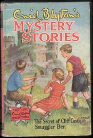 Book - Enid Blyton book - Mystery Stories - two stories - The Secret of Cliff Castle & Smuggler Ben