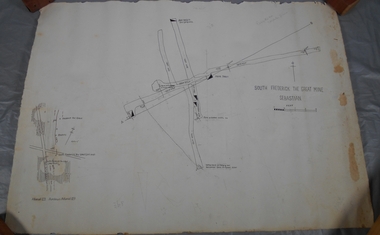Plan - South Frederick The Great Mine, Sebastian, Mine map
