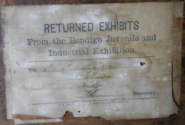 Sign - Returned Exhibits Board