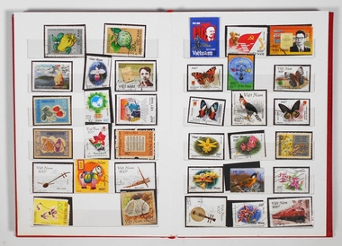Book - Barry Lyons Stamp Albums