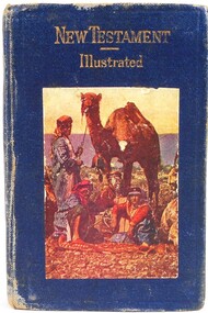 Book - New Testament, small, illustrated book given to N. G. D. McPherson VX75070