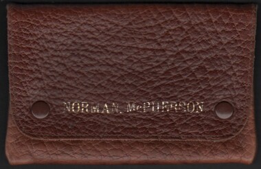 Ephemera - Leather gentleman's wallet