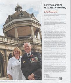 Article - Article from City of Greater Bendigo Council Magazine 2014