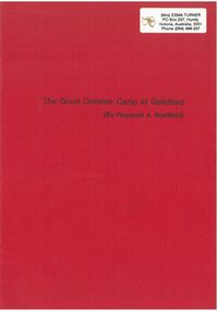 Booklet - The Great Chinese Camp at Guildford