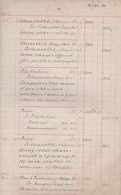 Administrative record - Garden Gully and Moon Extended Gold Mines N.L. share transactions book, 1919 - 1920