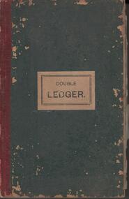 Administrative record - Bendigo Tailings Company N.L Double Ledger, 1912 - 1913