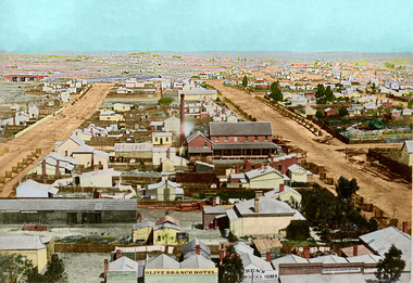 Photograph - Colourised Black and White Digital Images of Bendigo and Surrounds, About 1875