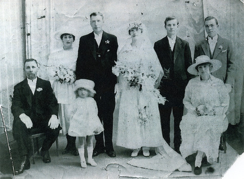 Photo of Wedding photo of Fank and Amelia Greenaway Reynolds