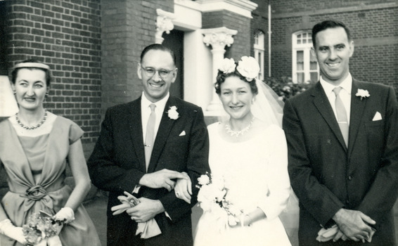 Photo of Marriage Photo of Iris Greenaway and William (Don) Male