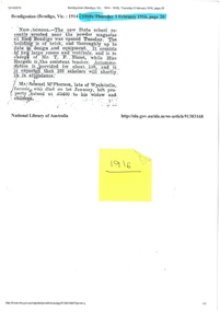 Newspaper - Gemma Starr collection - Bendigo East Primary School - newspaper cuttings 1915 - 1936
