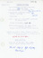 Typed sheet with details and dates on Robert