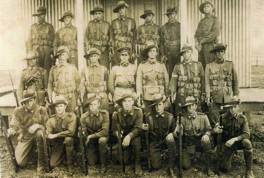 Group of soldiers