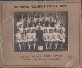 Photograph - Golden Square State School Senior Choir 1927