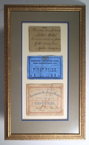 Certificate - Schaefer Collection: Prize Certificates Matthaeus Schaefer, 1878 - 1885