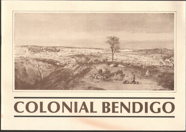 Booklet - Michele Matthews collection - "Colonial Bendigo", Bendigo Art Gallery, 04/02/2025