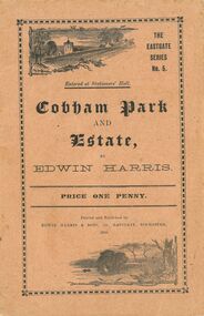 Booklet - Tui Mitchell Collection: Five Booklets 'Cobham College' Edwin Harris