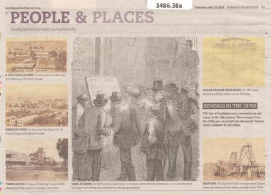 Newspaper - Article on People and Places, Sat July 17 2021