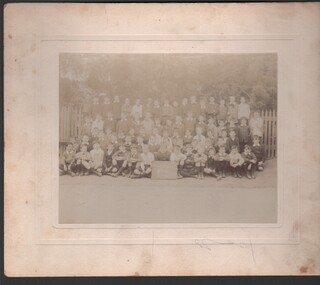 Photograph - School photograph Marist Brothers, 4th Grade, Bendigo, undated; 72 male students, 4/5/2021