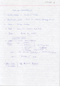 Document - Sir John Quick Committee, Michele Matthews Collection, 04/02/2025