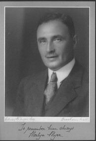Photograph - Studio photograph of Sidney Myer, 25/02/2025