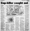 Bendigo Advertiser Page 3 article "Cop-killer caught out" the story of Gypsy Smith Bushranger