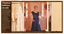 Colour Photo of Christine Howard wearing one of the vintage gowns