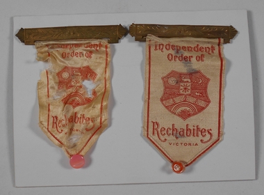 Textile - Rechabite Ceremonial Badges