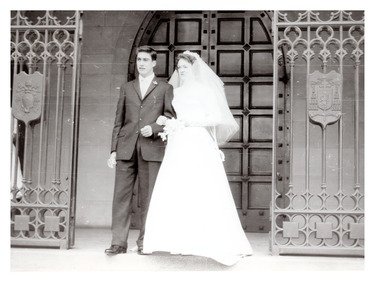 Wedding photo or Rex and Marie