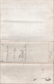Legal record - HILL, Francis Albert - Will. FRASER, Robert Gilkinson - Release, Watson, James & Rogers, Rogers Collection, 1925