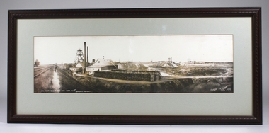 Photograph - Framed Print of New Chum Railway Gold Mine