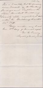 Legal record - BENDIGO and EAGLEHAWK STARR BOWKETT BUILDING SOCIETY, Watson, James & Rogers, Rogers Collection, 1905, 1910