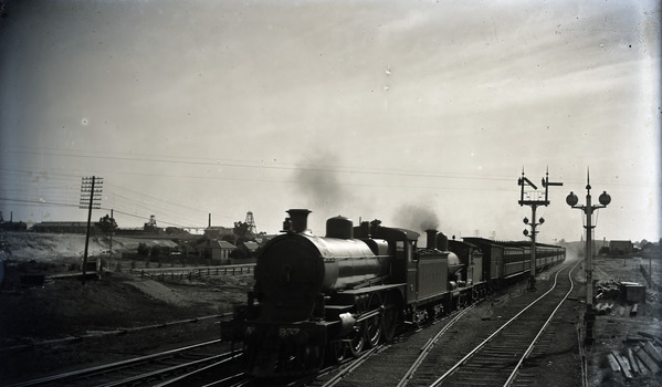 Photo of steam engine