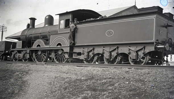 Photo of steam engine