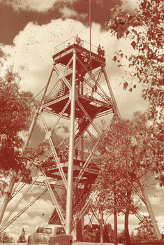 Lookout tower Rosalind Park Bendigo