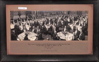 Photograph - IAN DYETT COLLECTION: Photograph of the Third biennial conference of the British Empire Services League