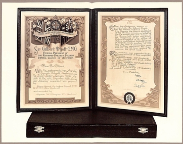 Photograph - IAN DYETT COLLECTION: Image of Presentation piece
