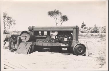 Photograph - Carshalton Gold Mine Diesel Compressor, 1935
