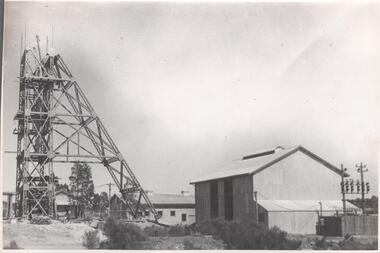 Photograph - Napoleon Gold Mine Headframe, 1935