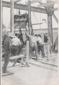 Photograph - Napoleon Gold Mine Cage, 1935