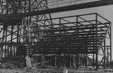 Photograph - Napoleon Ore Bins, 1935