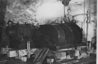 Photograph - Napoleon Sinking Winch, 1936