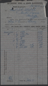 Administrative record - Abbott Collection:  29 letters/notes/correspondence from July to Dec 1909, from business and Victorian Government Officers; addressed to J.H. Abbott & Co