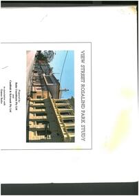 Book - View Street Rosalind Park Study, 1991